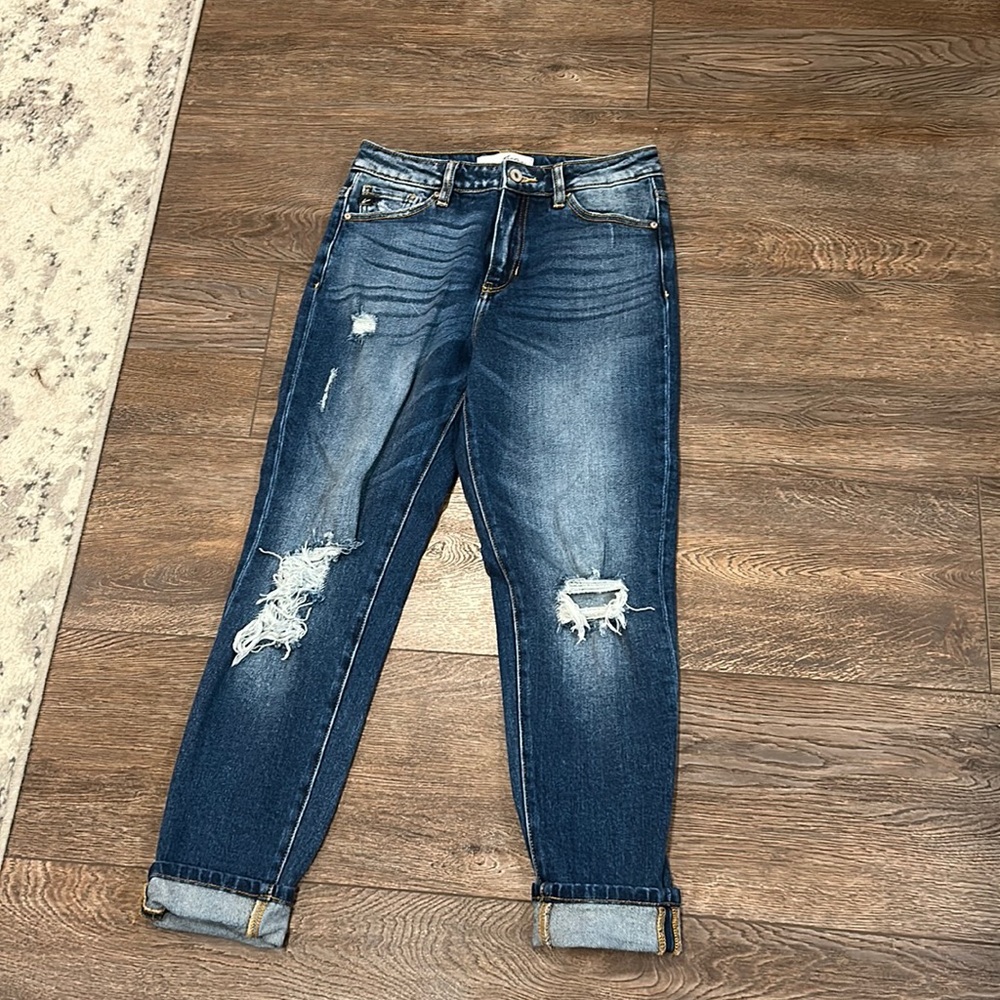 Womens Kancan mom jeans